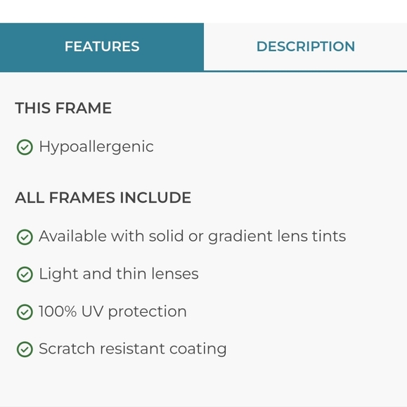 Seattle Unisex Eye Glasses RX -5.0 Lenses Matte Green Frame with Shell Case NEW - Picture 5 of 12